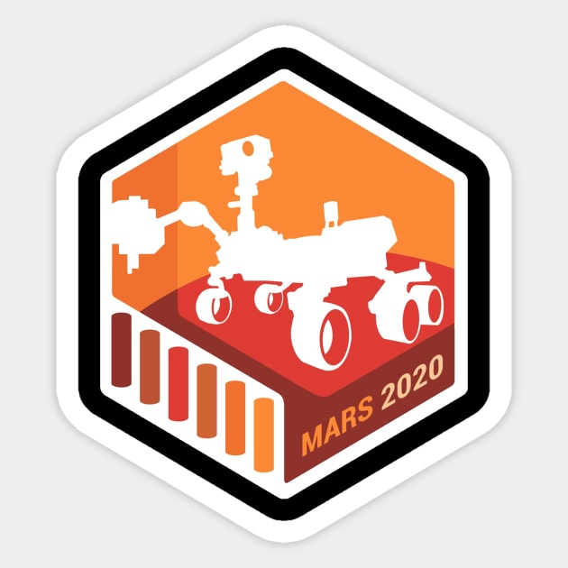 Mars 2020 Mission Sticker by ernitanti